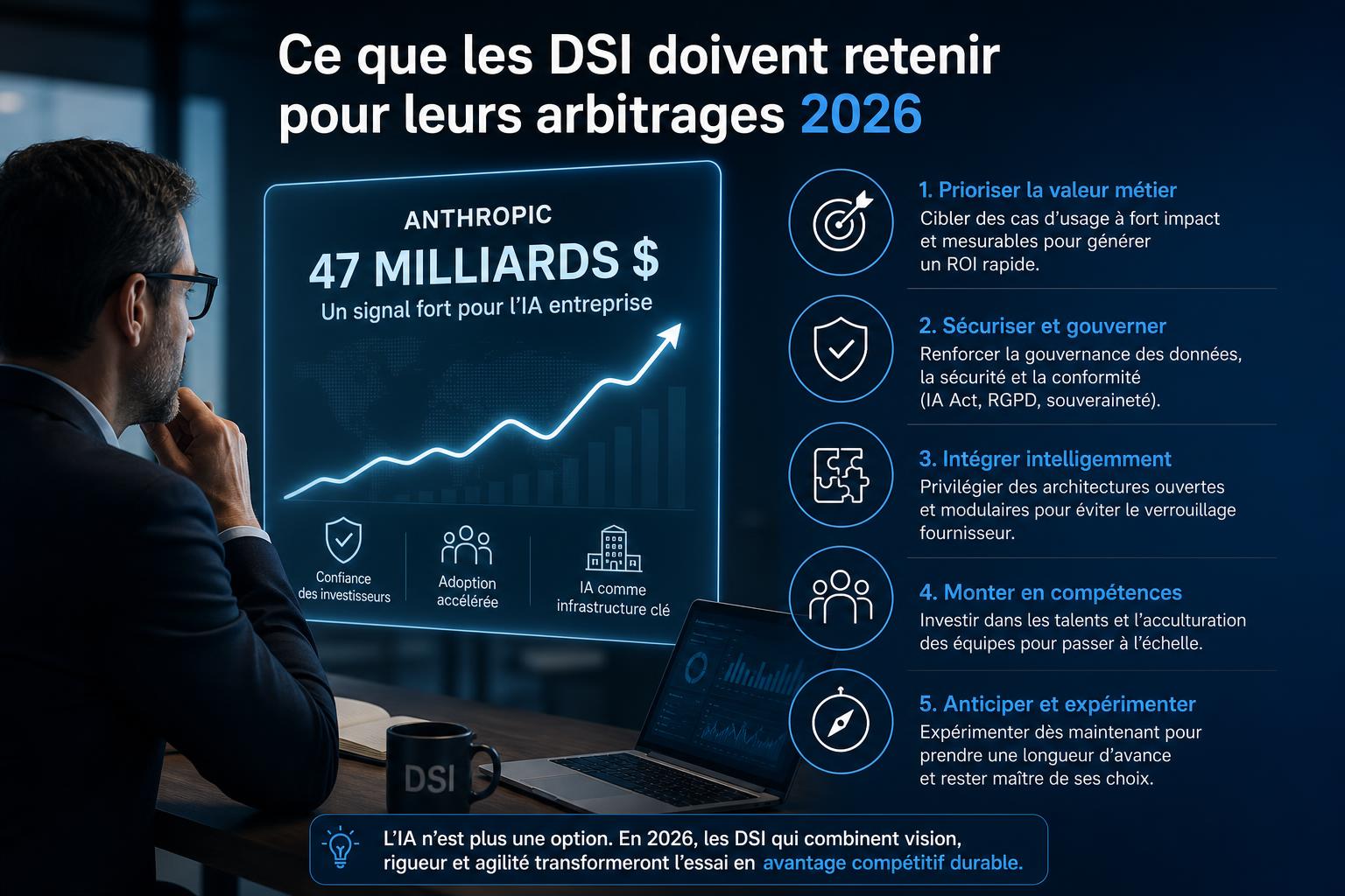 Ce que les DSI doivent retenir pour leurs arbitrages 2026