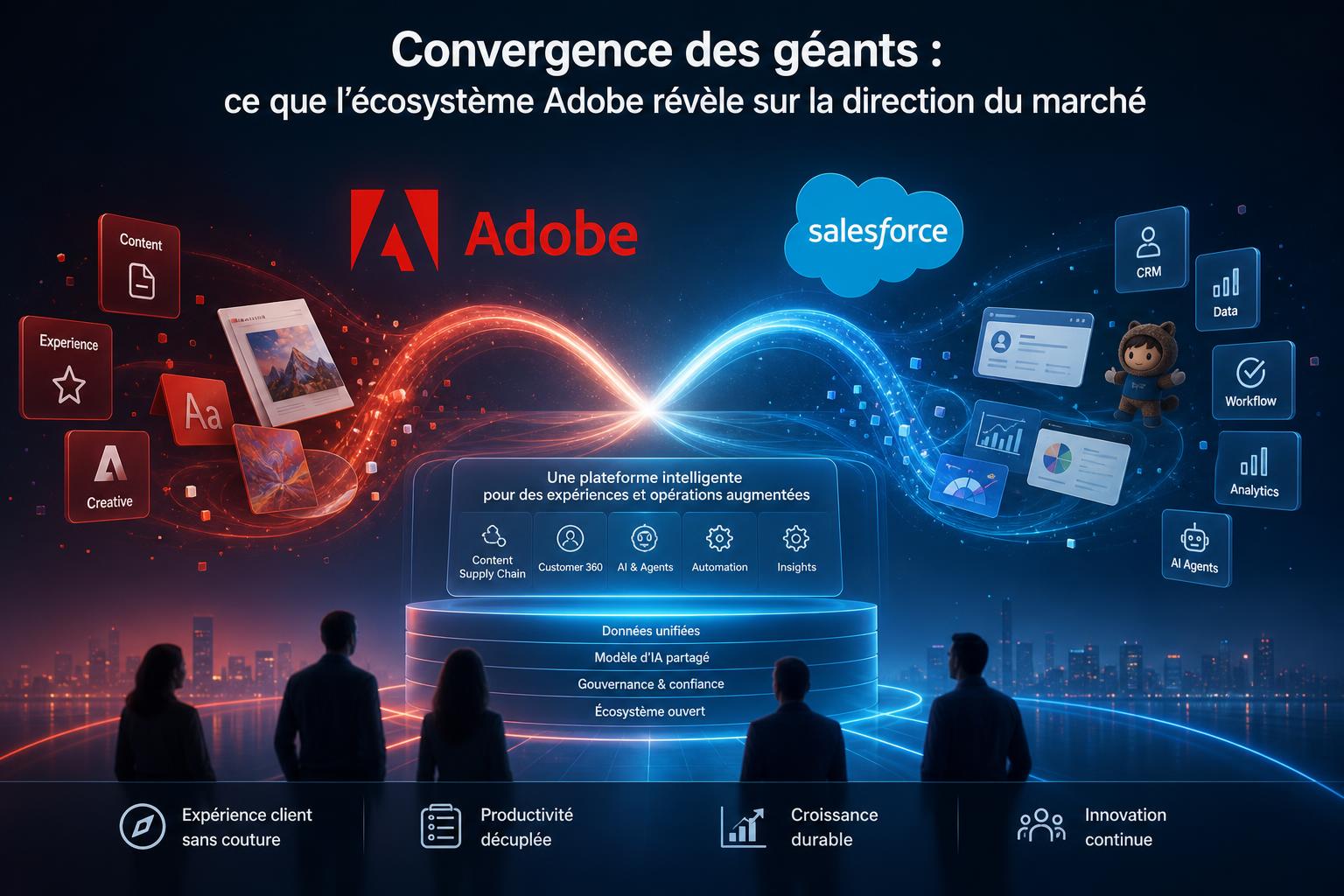 Convergence des géants : ce que lécosystème Adobe révèle sur la direction du marché