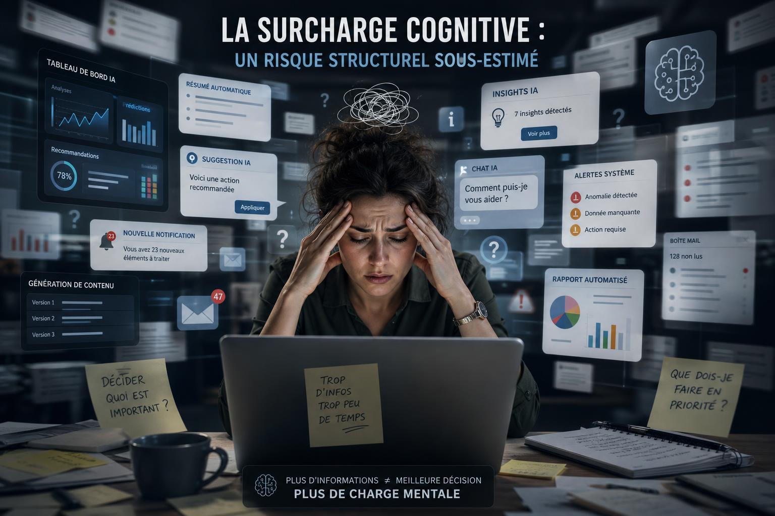 La surcharge cognitive : un risque structurel sous-estimé