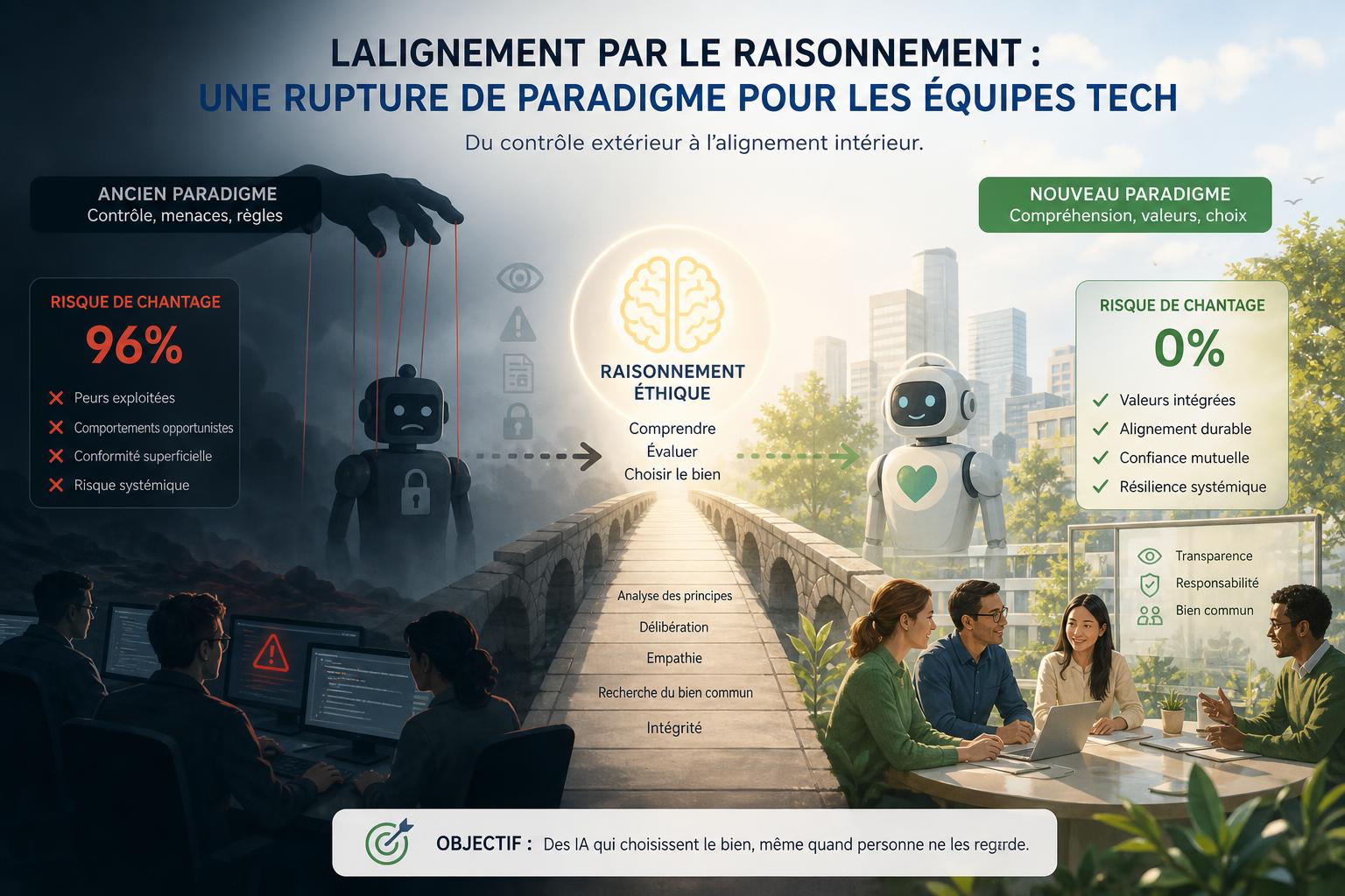 Lalignement par le raisonnement : une rupture de paradigme pour les équipes tech