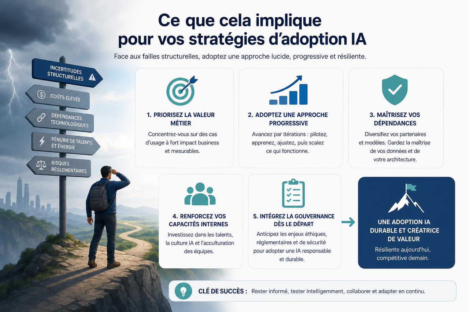 Ce que cela implique pour vos stratégies dadoption IA
