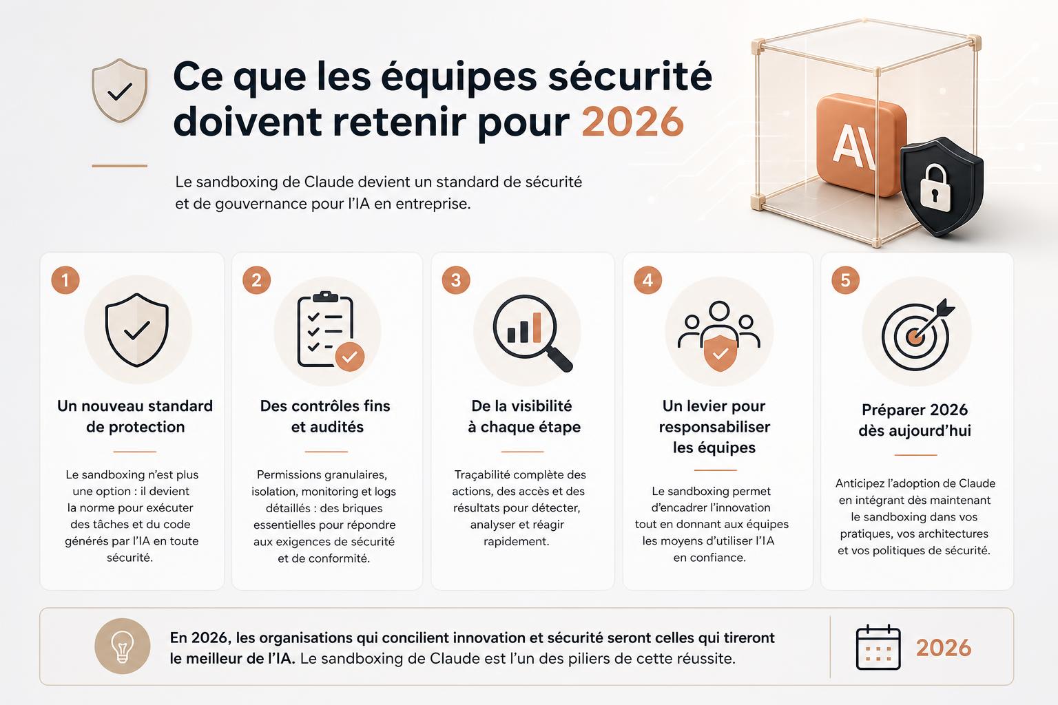 Ce que les équipes sécurité doivent retenir pour 2026