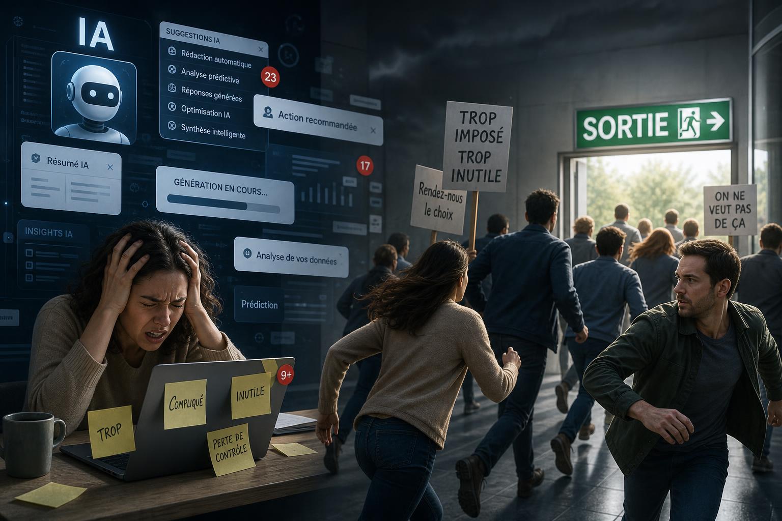 Le backlash utilisateur : quand limposition provoque la fuite