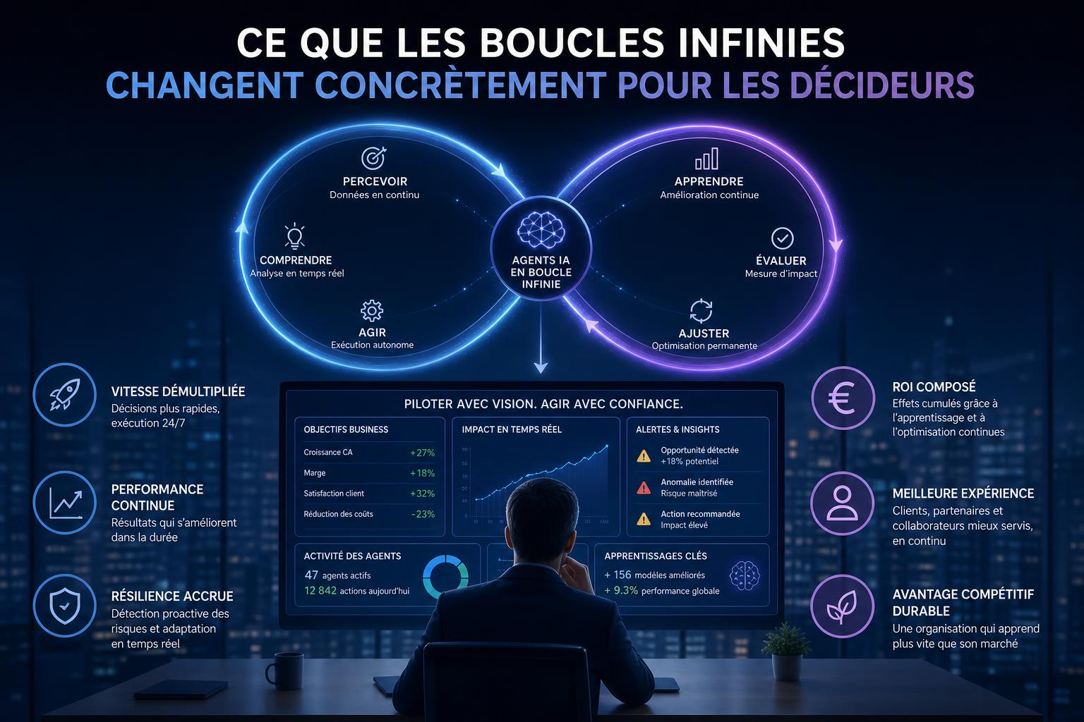 Ce que les boucles infinies changent concrètement pour les décideurs
