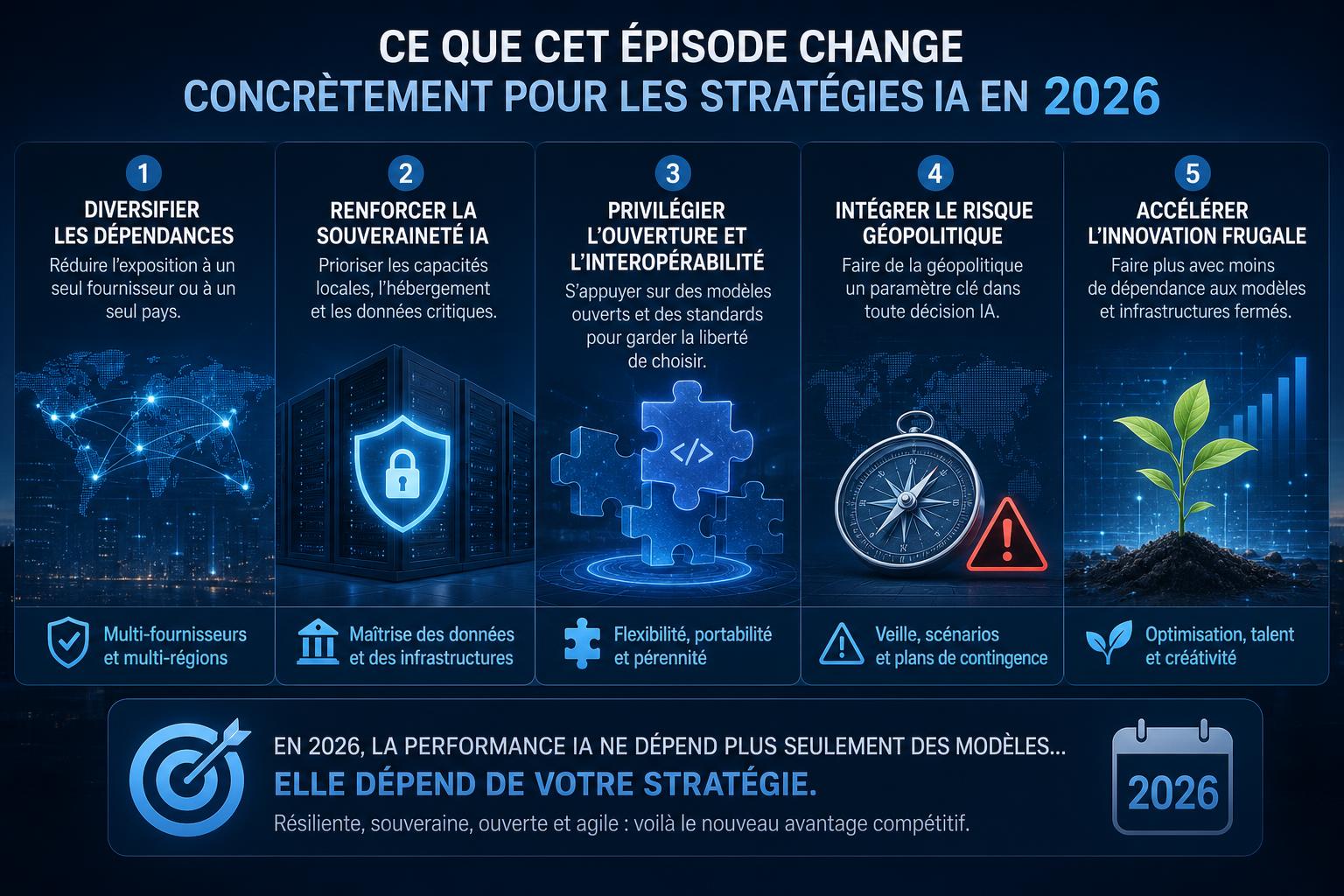 Ce que cet épisode change concrètement pour les stratégies IA en 2026