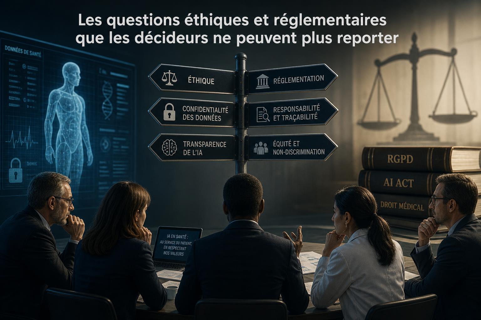 Les questions éthiques et réglementaires que les décideurs ne peuvent plus reporter