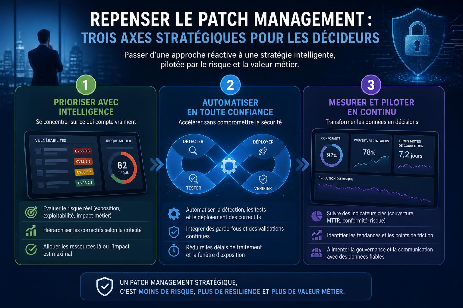 Repenser le patch management : trois axes stratégiques pour les décideurs