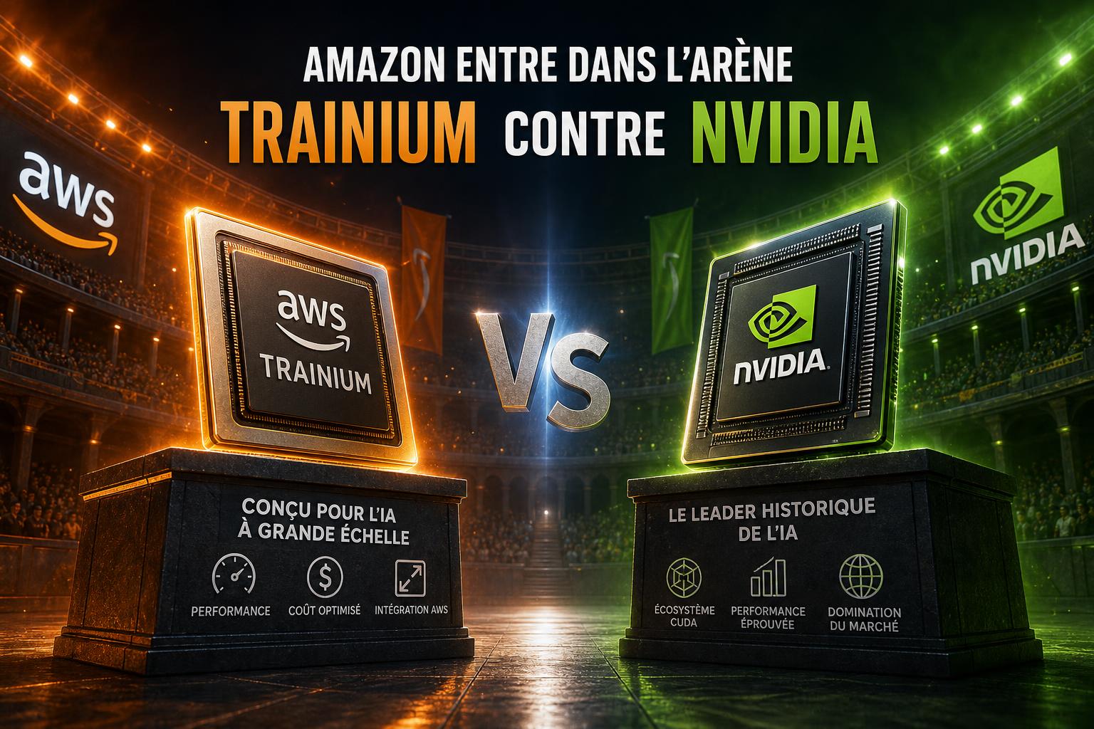Amazon entre dans larène : Trainium contre Nvidia