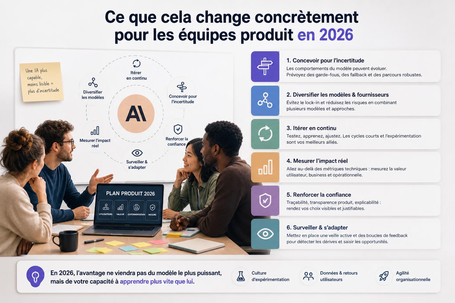 Ce que cela change concrètement pour les équipes produit en 2026