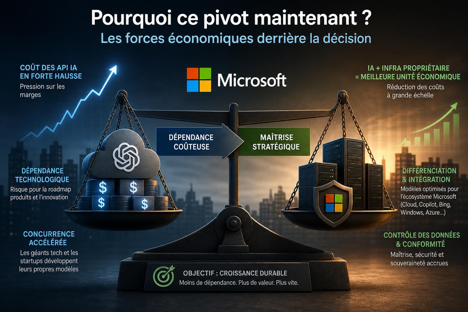 Pourquoi ce pivot maintenant ? Les forces économiques derrière la décision
