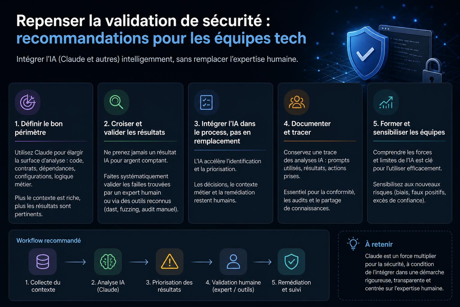 Repenser la validation de sécurité : recommandations pour les équipes tech