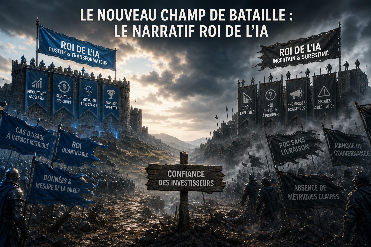 Le nouveau champ de bataille : le narratif ROI de lIA