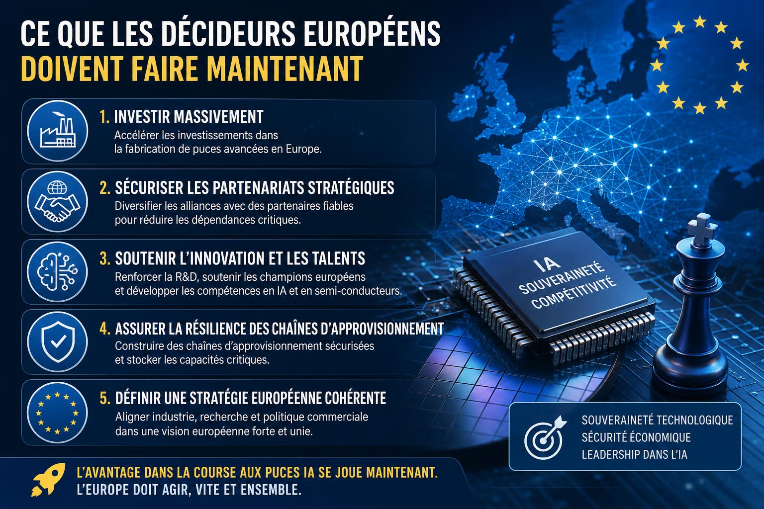 Ce que les décideurs européens doivent faire maintenant