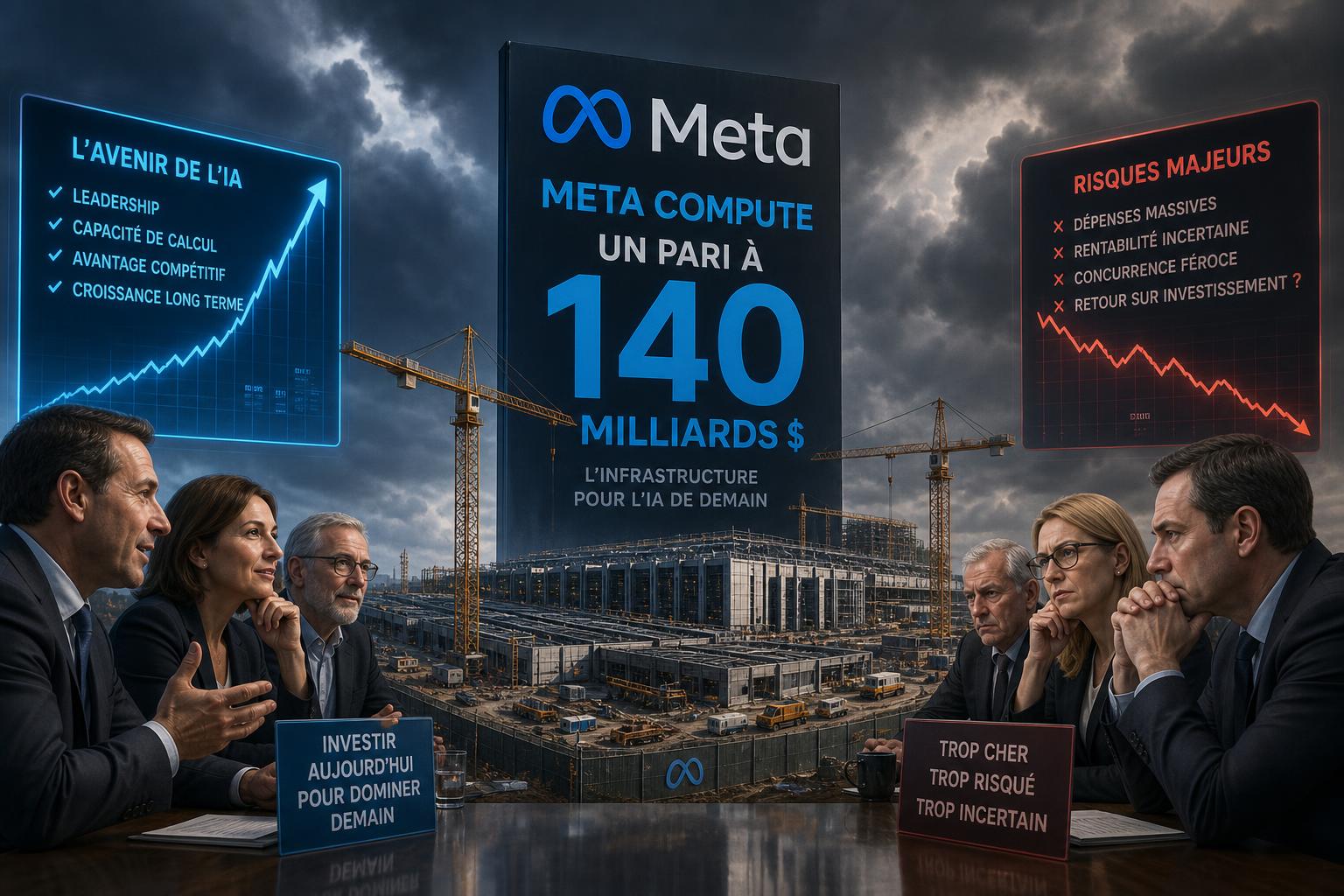 Meta Compute : un pari à 140 milliards qui divise