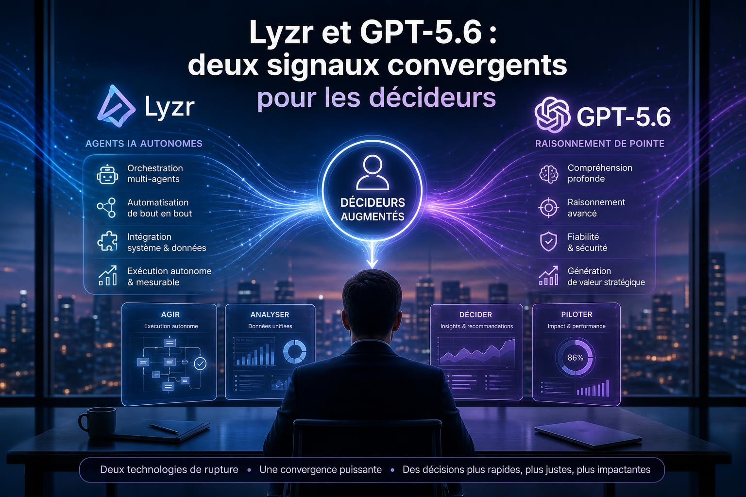Lyzr et GPT-5.6 : deux signaux convergents pour les décideurs