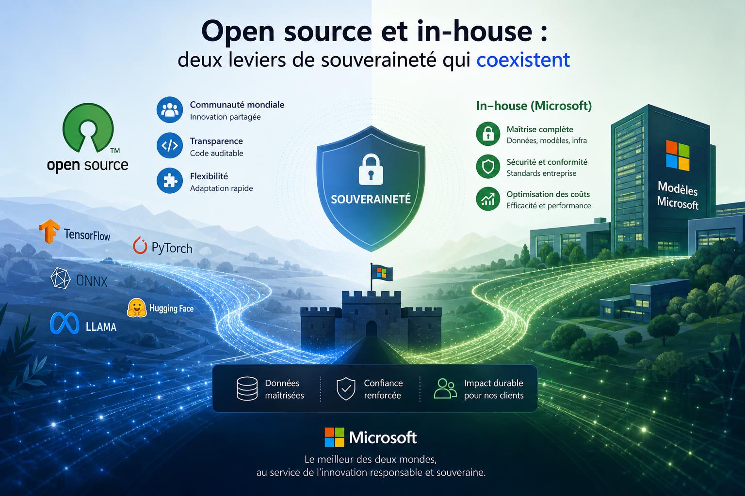 Open source et in-house : deux leviers de souveraineté qui coexistent