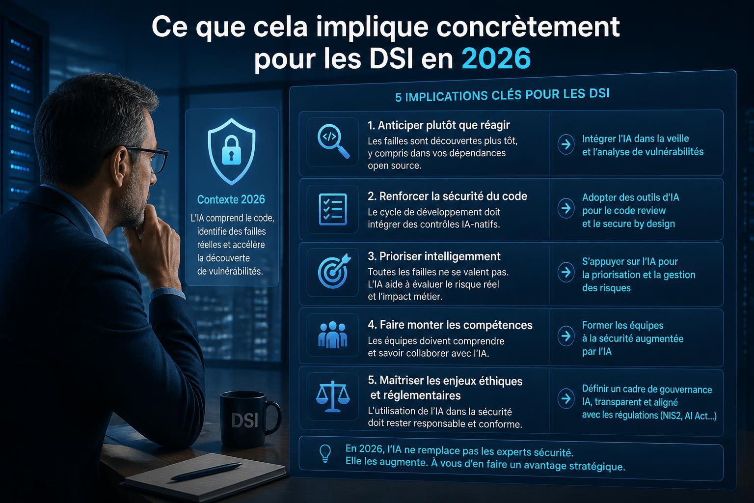 Ce que cela implique concrètement pour les DSI en 2026