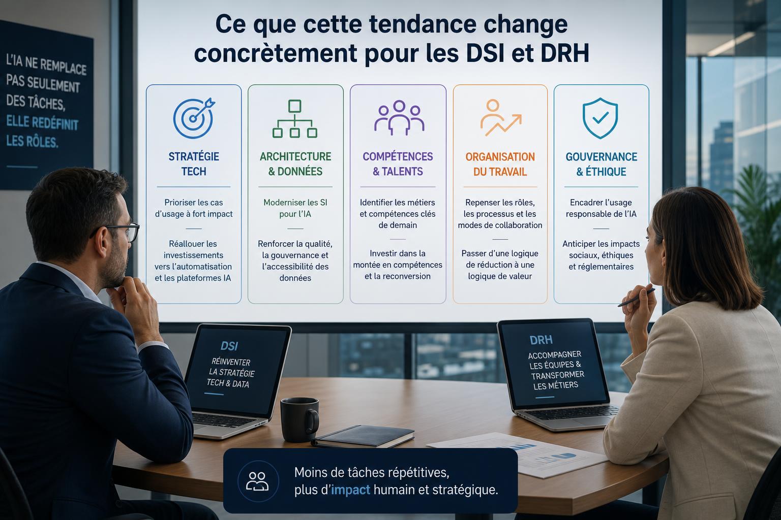 Ce que cette tendance change concrètement pour les DSI et DRH
