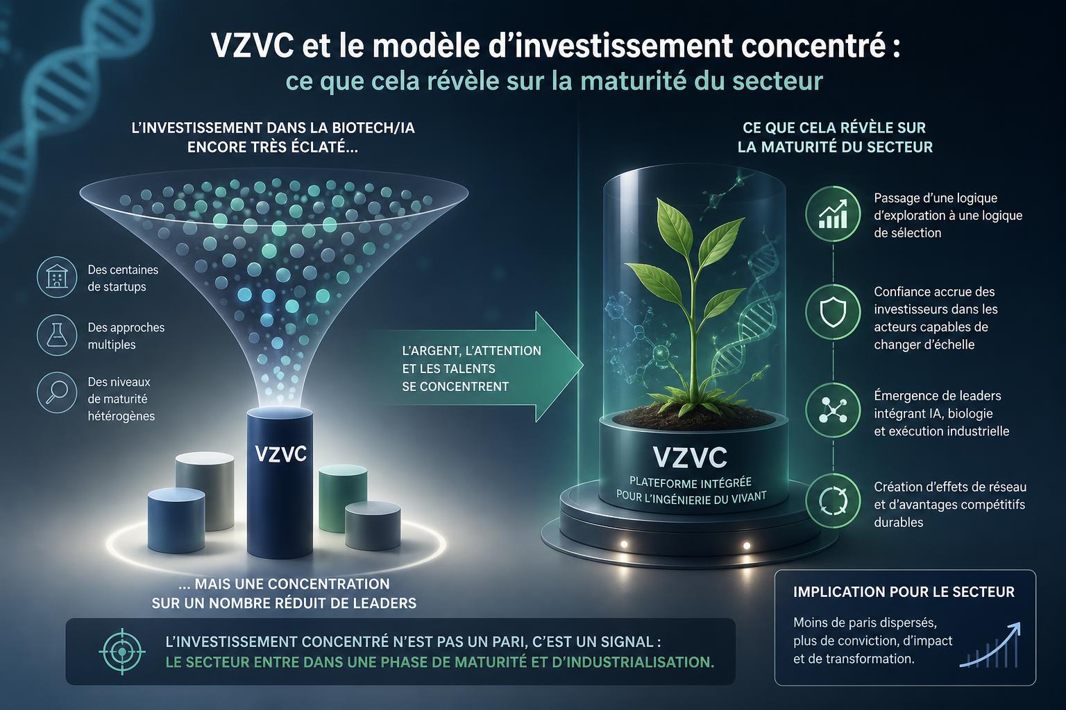 VZVC et le modèle dinvestissement concentré : ce que cela révèle sur la maturité du secteur