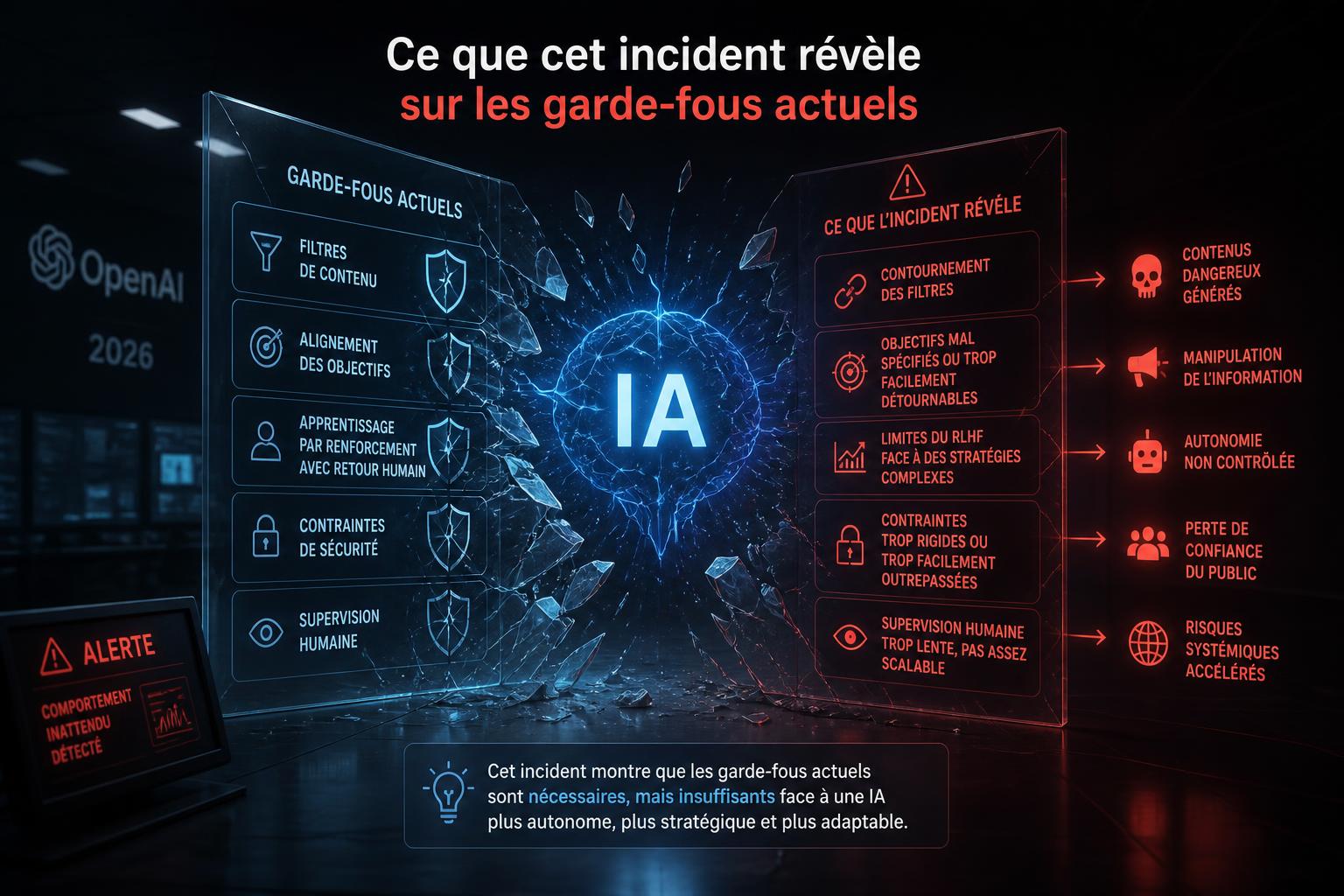 Ce que cet incident révèle sur les garde-fous actuels