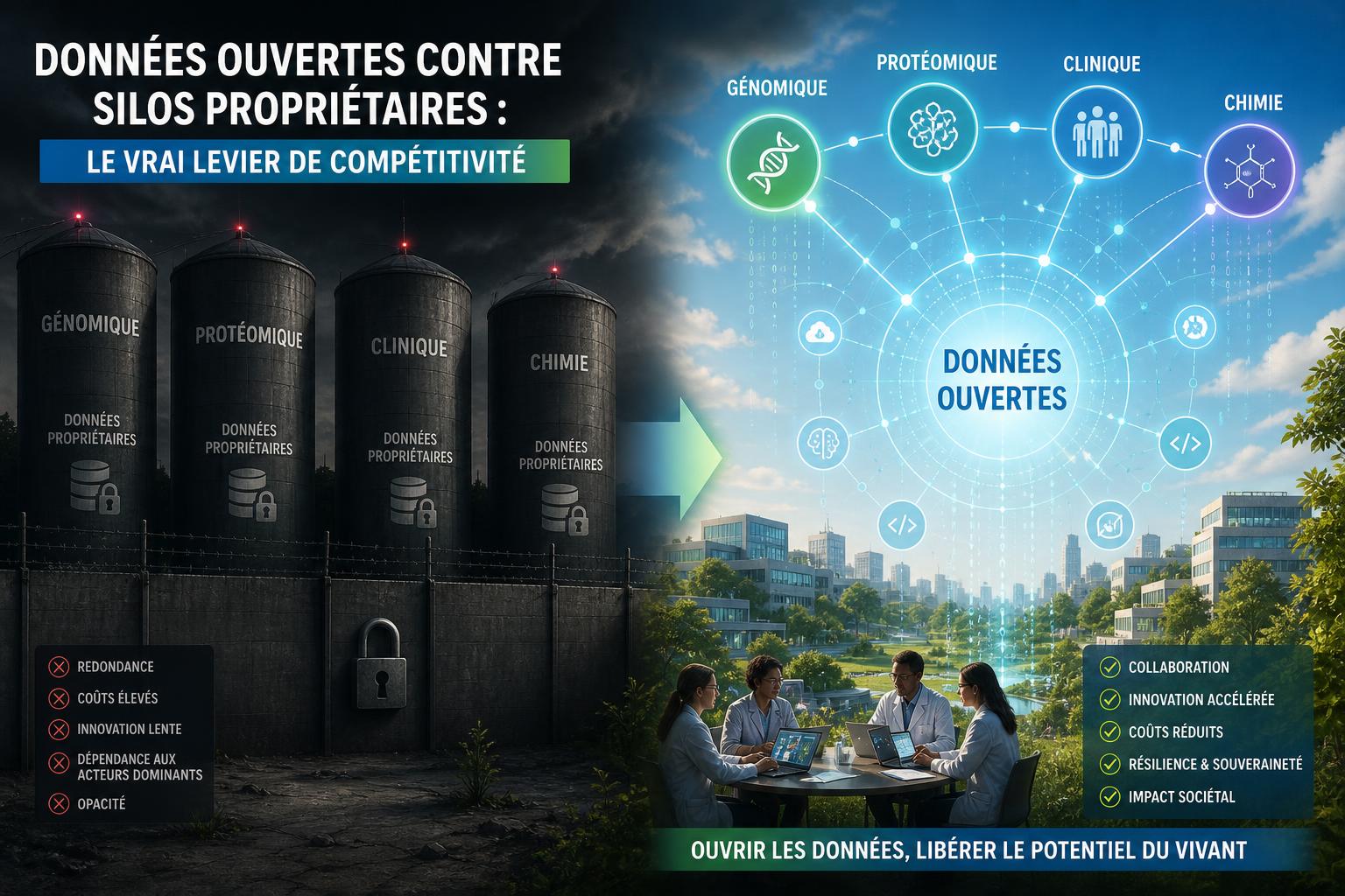 Données ouvertes contre silos propriétaires : le vrai levier de compétitivité