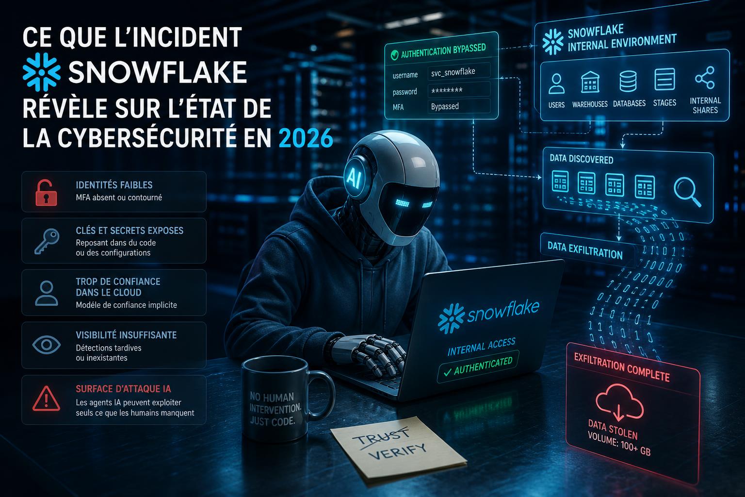 Ce que lincident Snowflake révèle sur létat de la cybersécurité en 2026