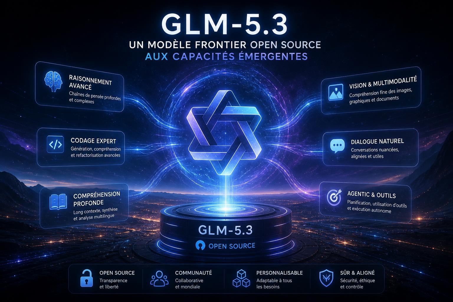 GLM-5.3 : un modèle frontier open source avec des capacités émergentes