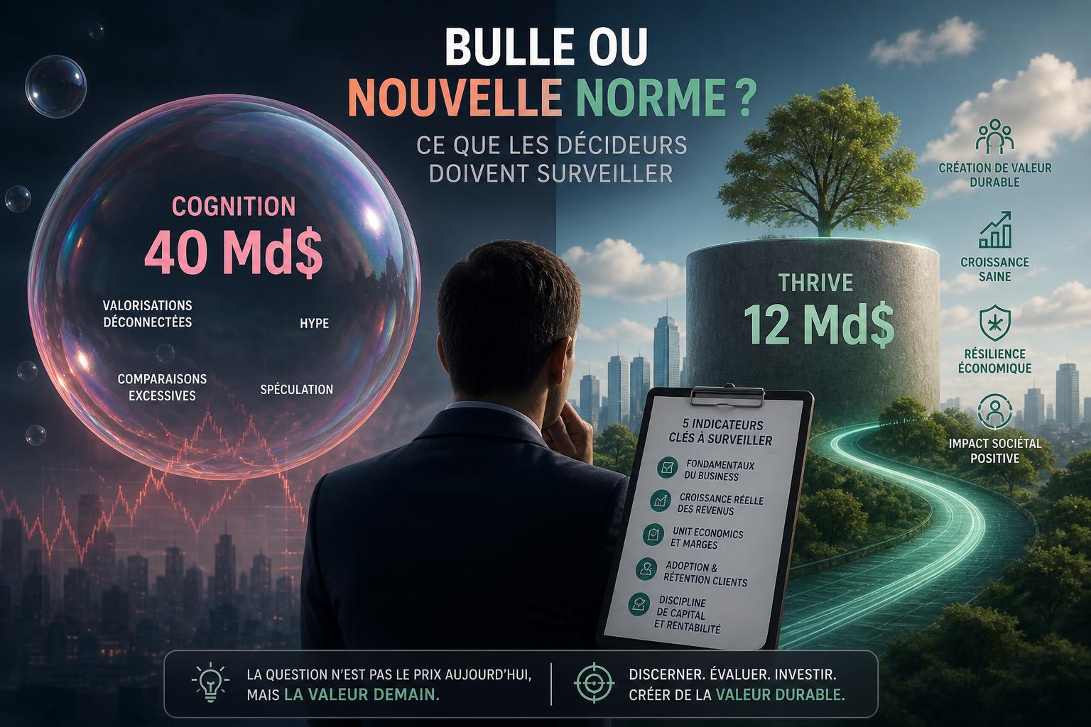 Bulle ou nouvelle norme ? Ce que les décideurs doivent surveiller