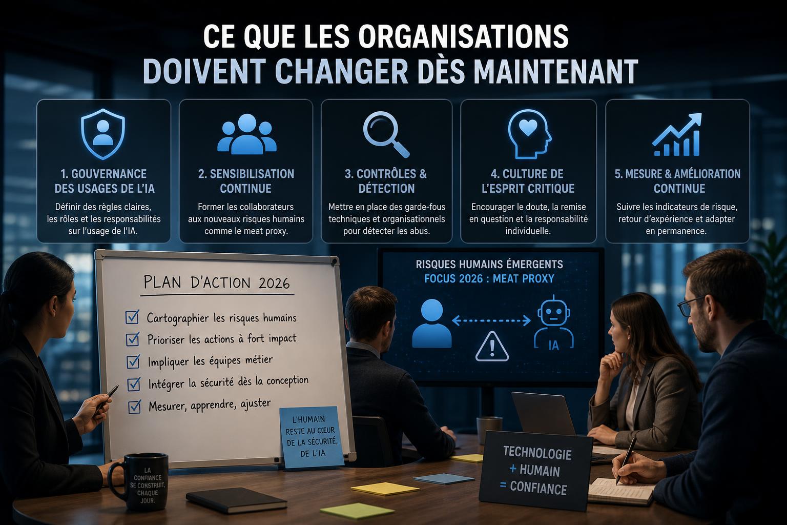Ce que les organisations doivent changer dès maintenant