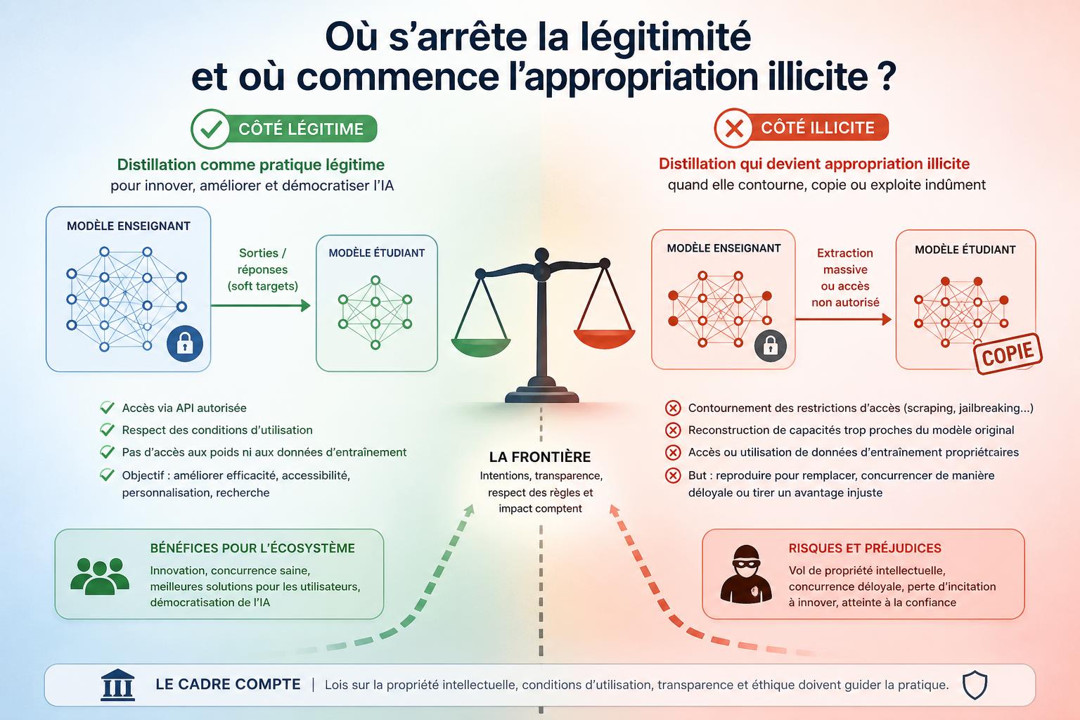 Où sarrête la légitimité et où commence lappropriation illicite ?