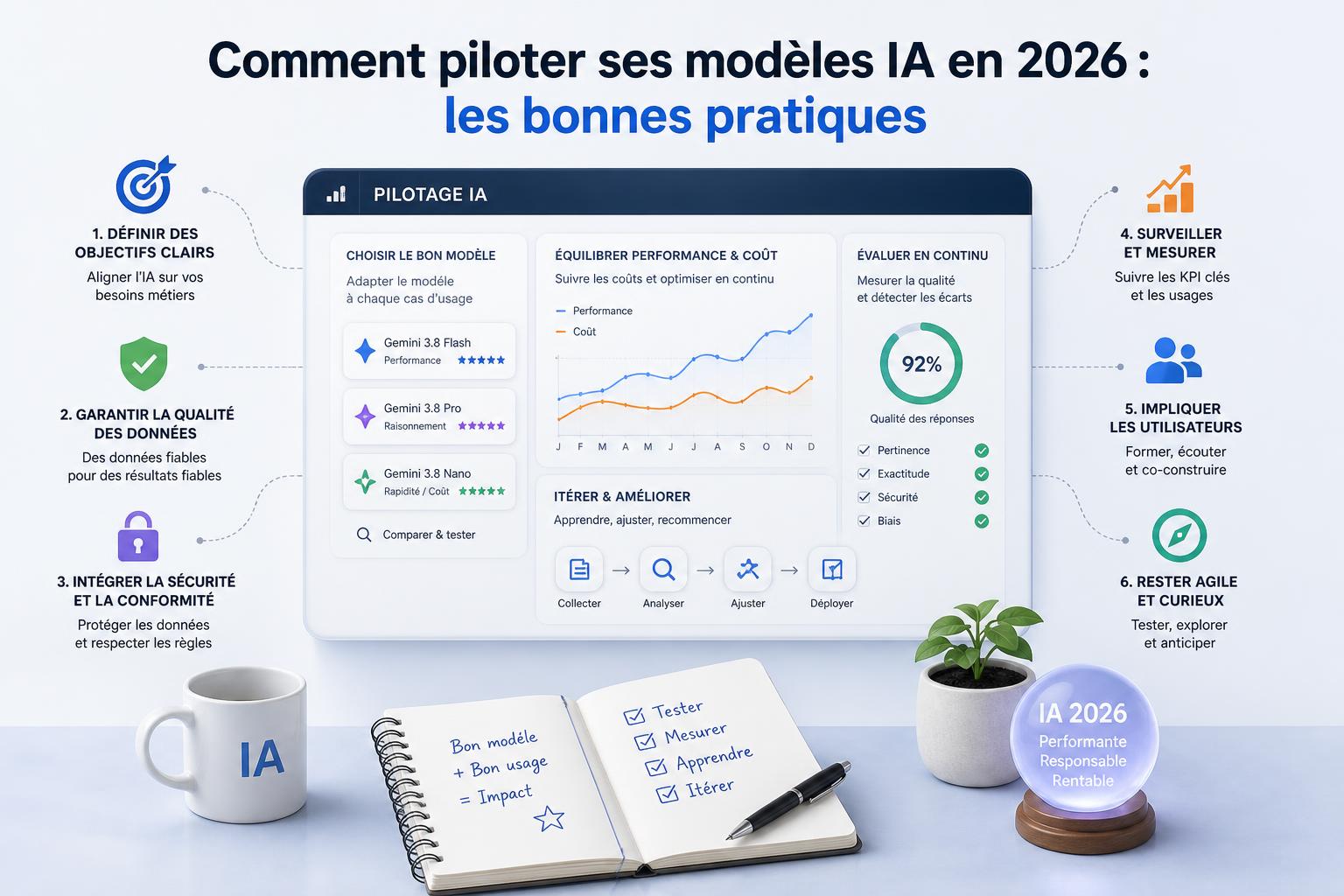 Comment piloter ses modèles IA en 2026 : les bonnes pratiques