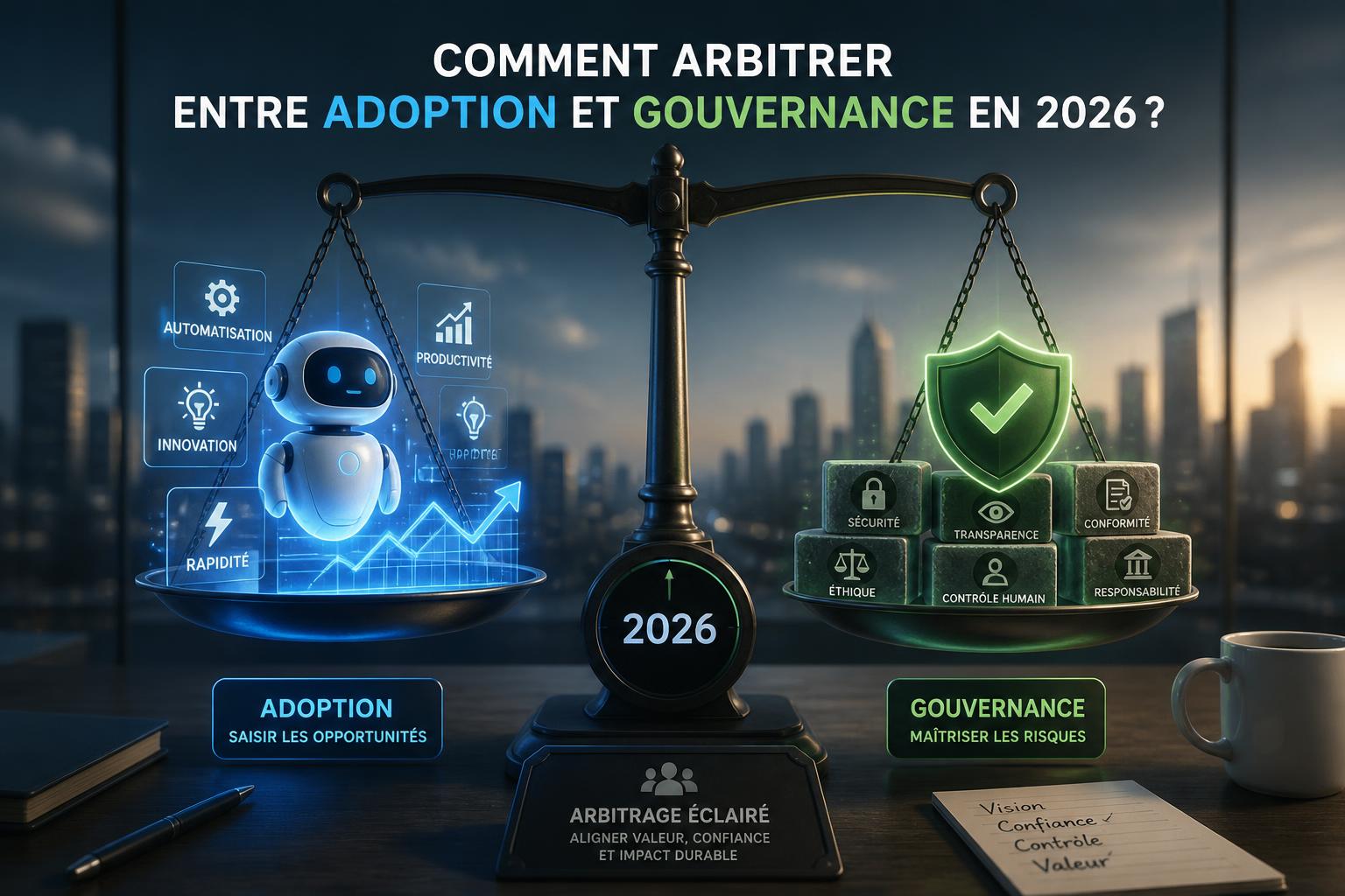 Comment arbitrer entre adoption et gouvernance en 2026 ?