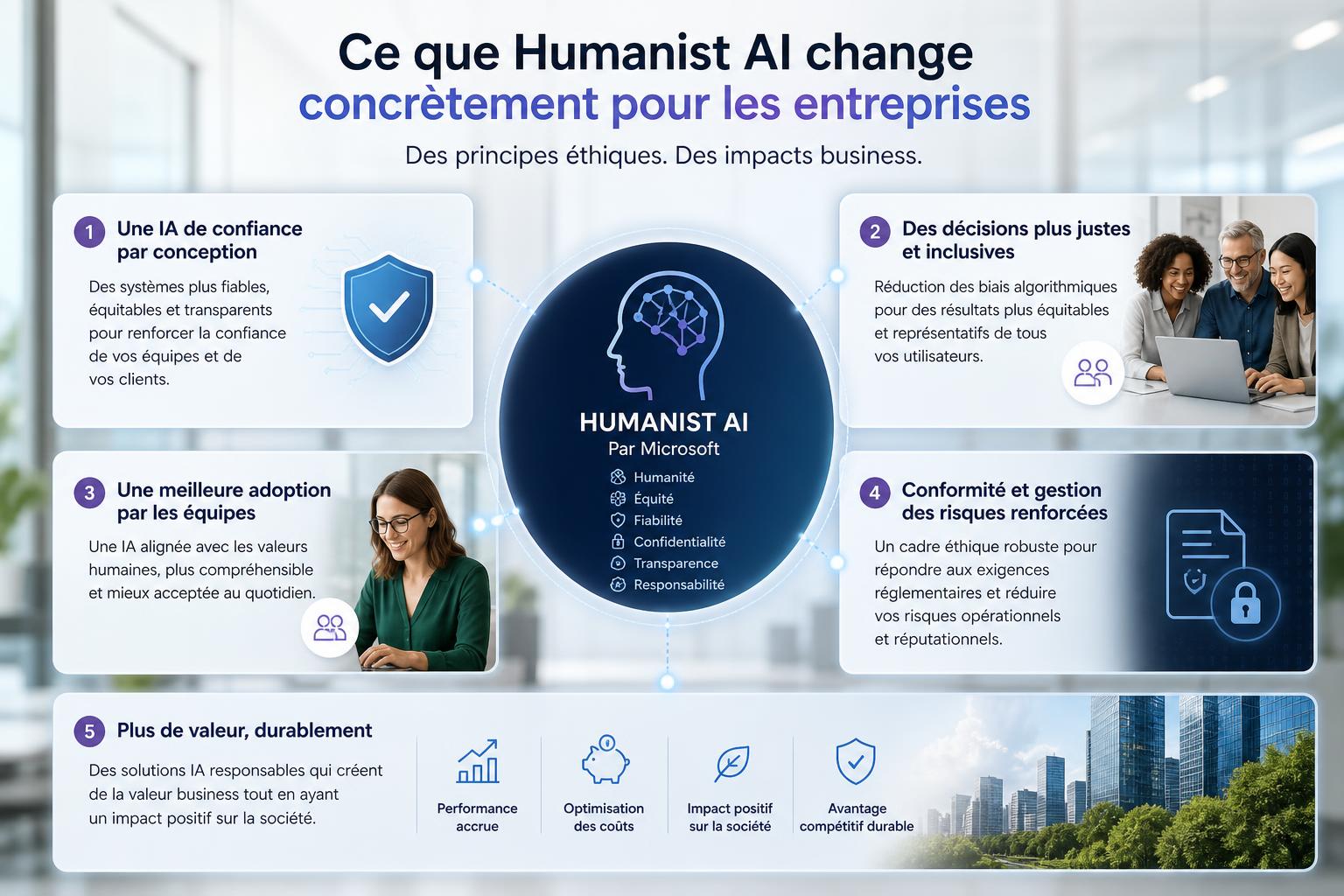 Ce que Humanist AI change concrètement pour les entreprises