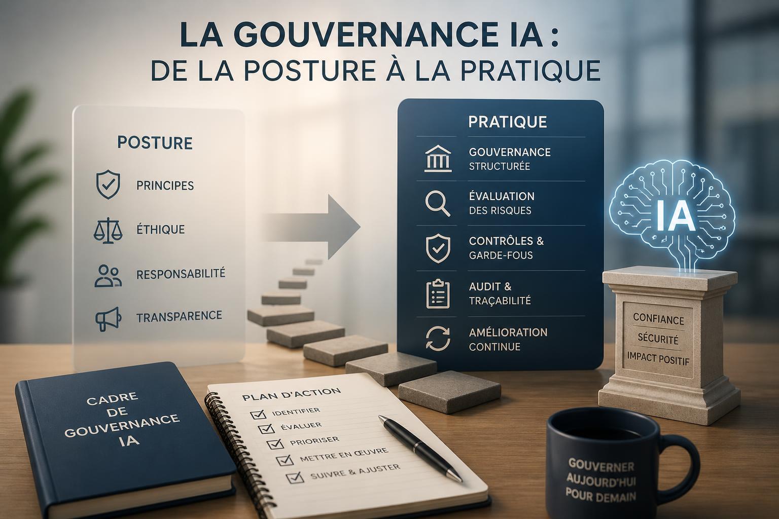 La gouvernance IA : de la posture à la pratique
