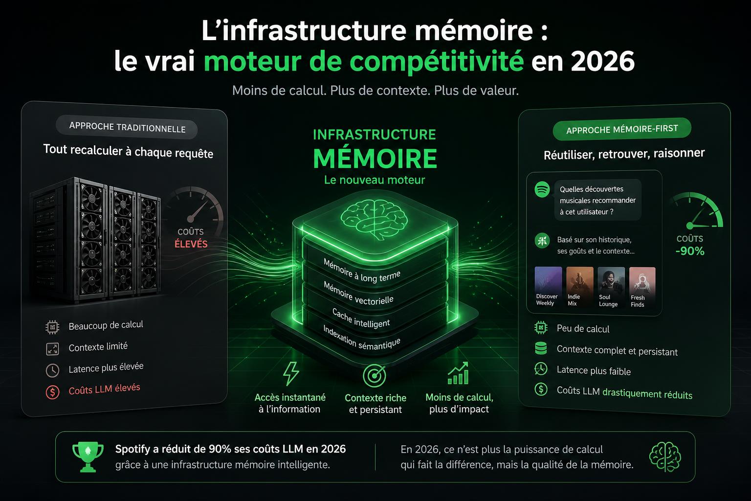 Linfrastructure mémoire : le vrai moteur de compétitivité en 2026