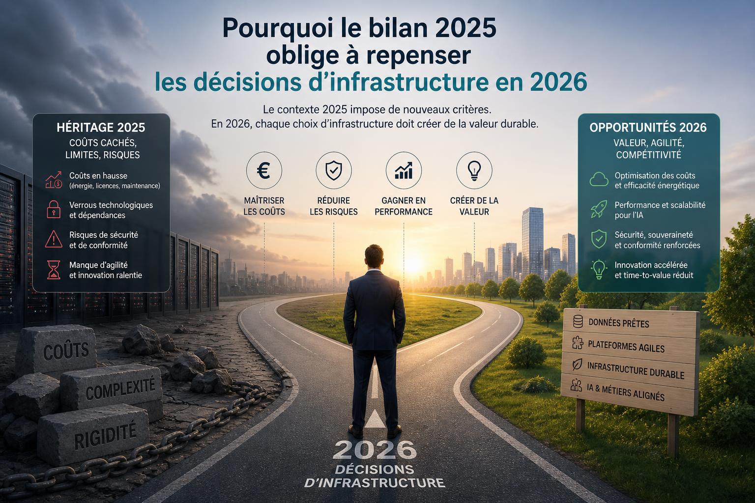Pourquoi le bilan 2025 oblige à repenser les décisions dinfrastructure en 2026