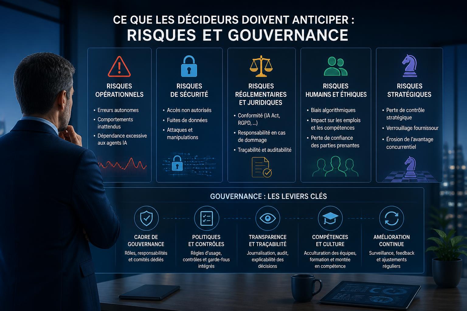 Ce que les décideurs doivent anticiper : risques et gouvernance