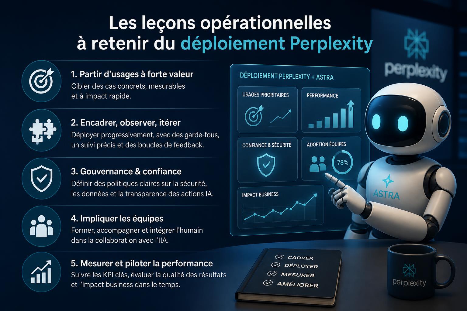 Les leçons opérationnelles à retenir du déploiement Perplexity