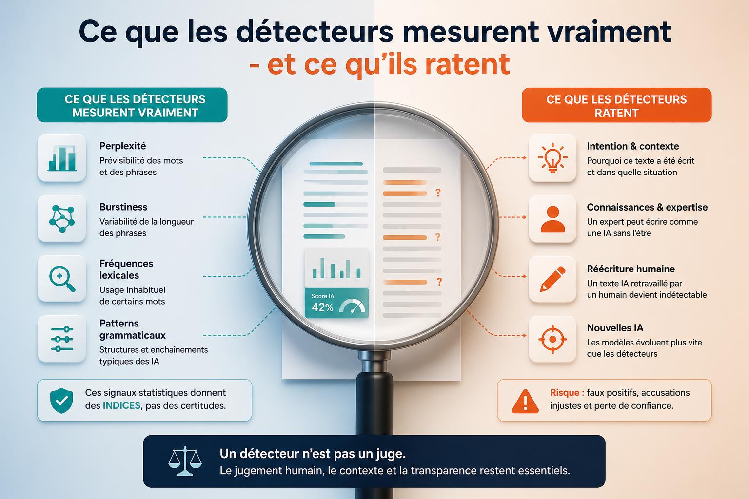 Ce que les détecteurs mesurent vraiment - et ce quils ratent