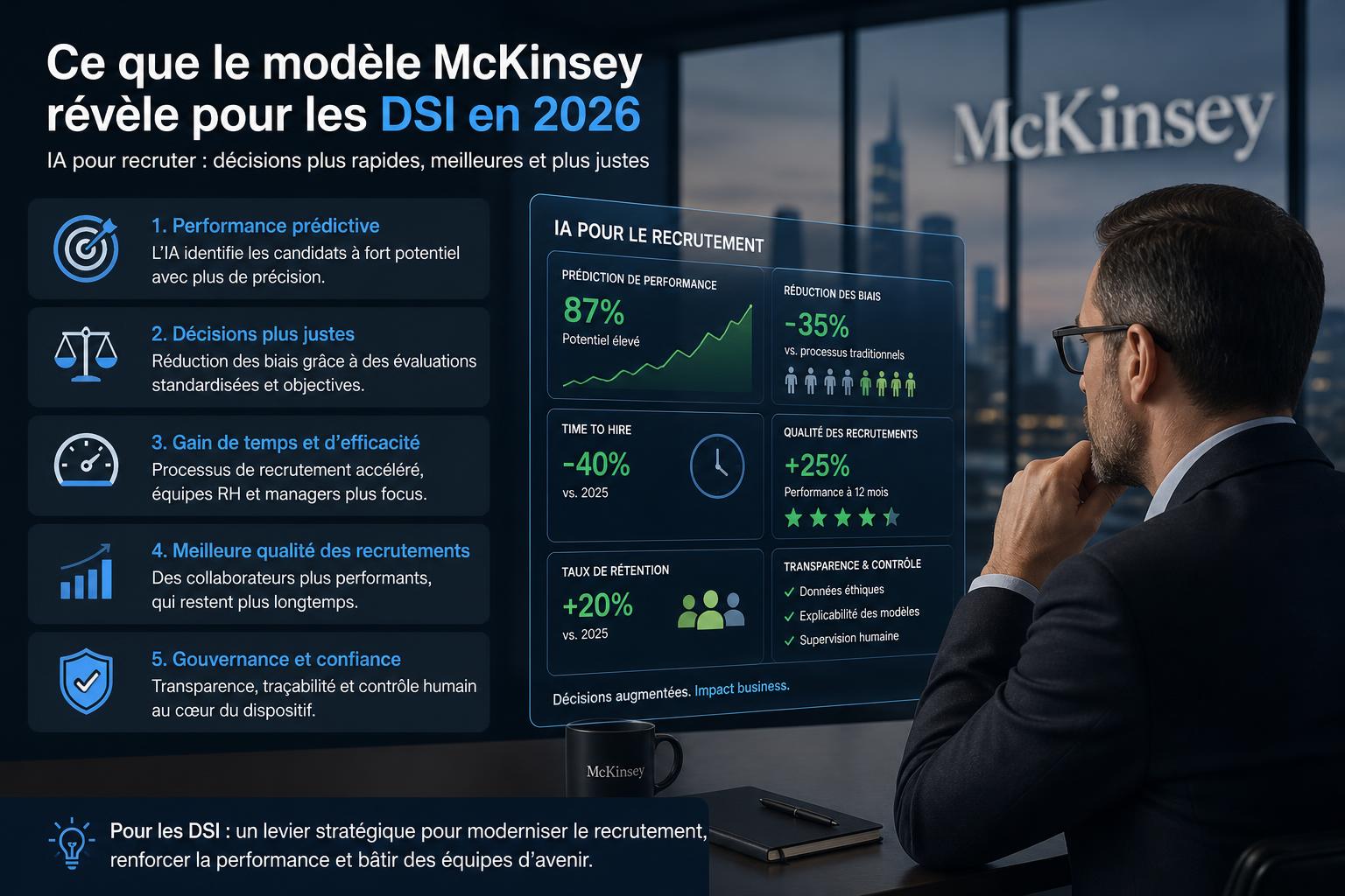 Ce que le modèle McKinsey révèle pour les DSI en 2026