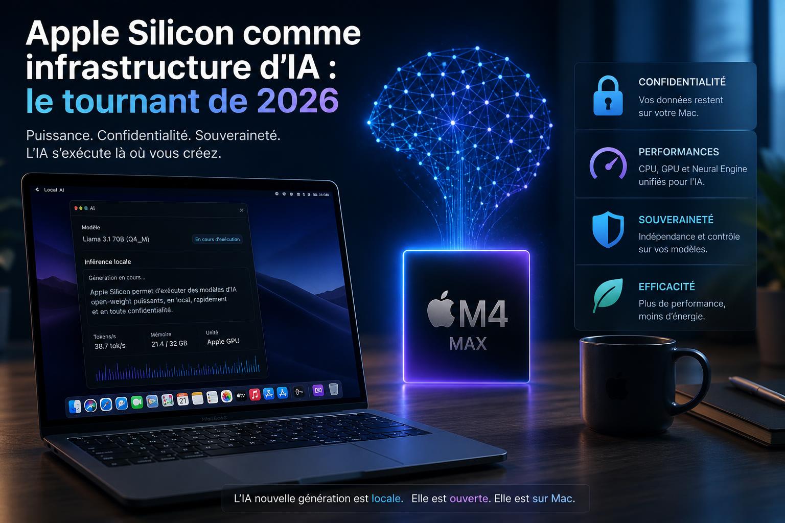 Apple Silicon comme infrastructure dIA : le tournant de 2026