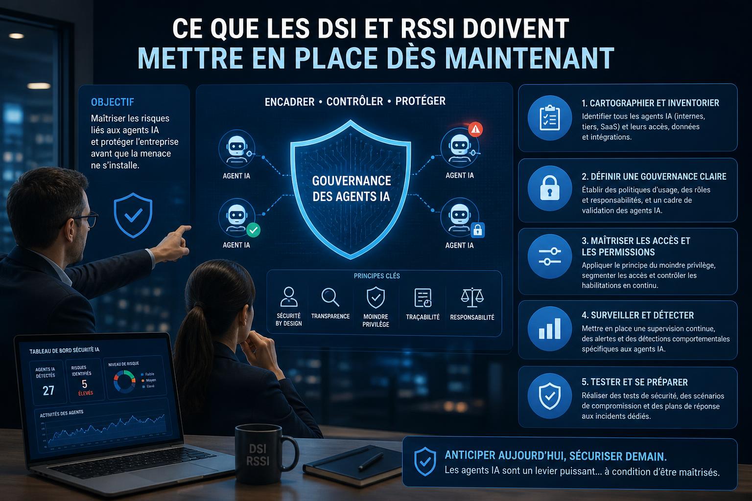 Ce que les DSI et RSSI doivent mettre en place dès maintenant