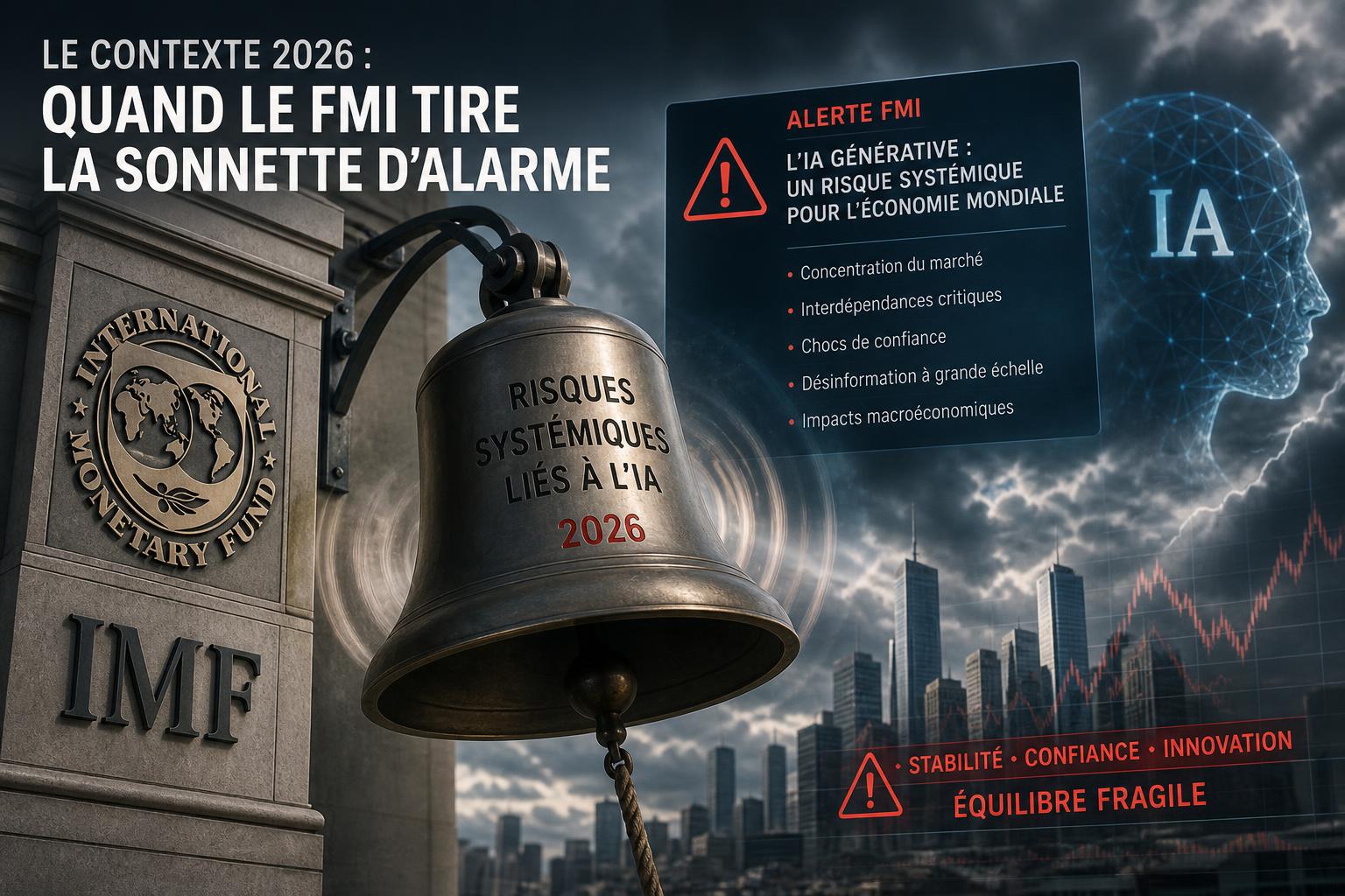Le contexte 2026 : quand le FMI tire la sonnette dalarme
