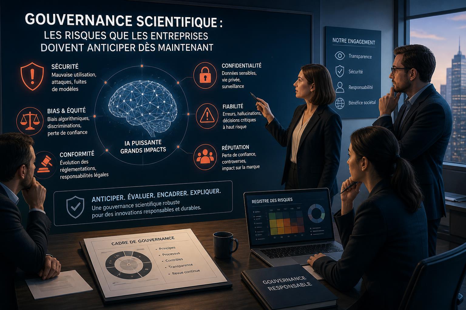 Gouvernance scientifique : les risques que les entreprises doivent anticiper dès maintenant
