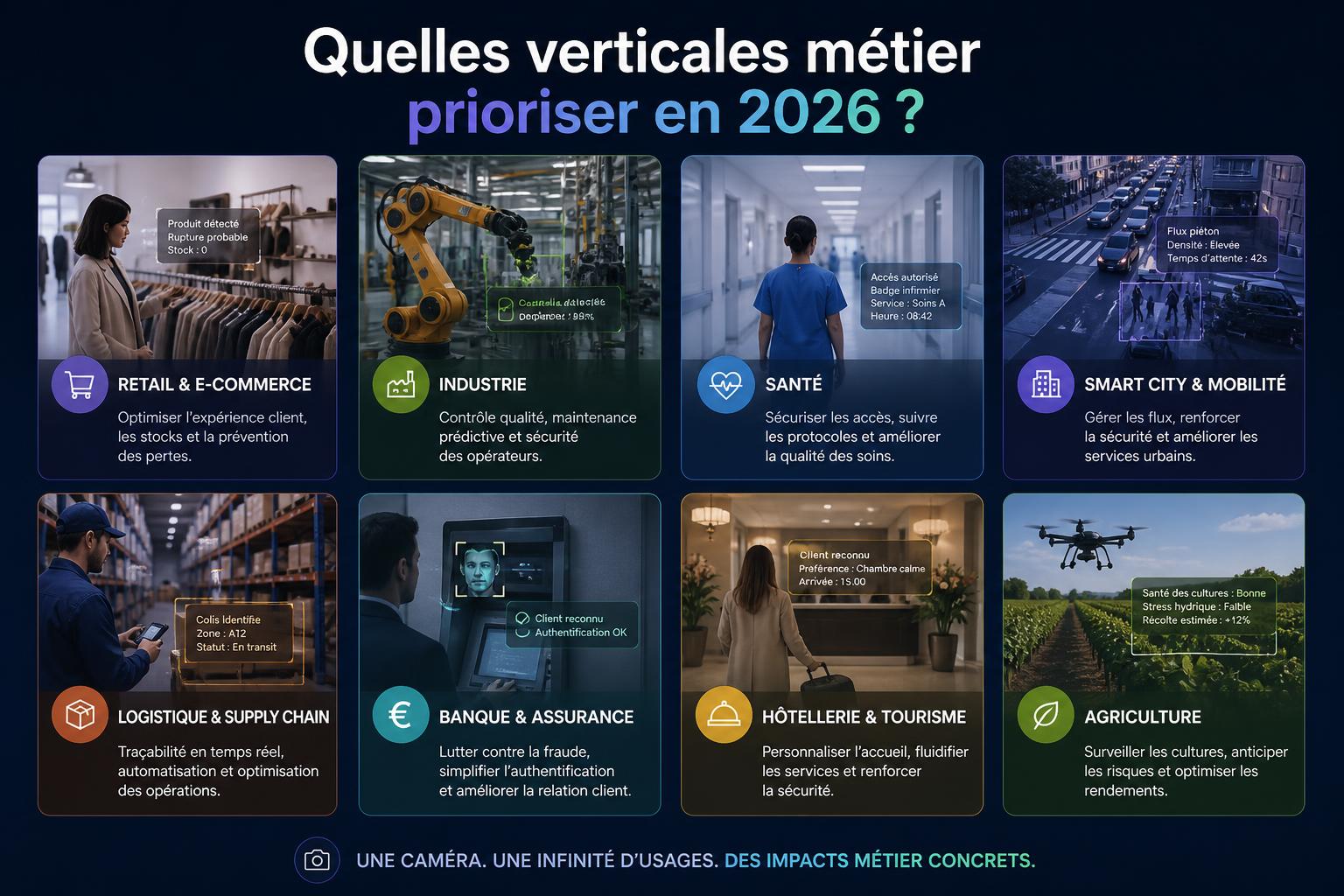 Quelles verticales métier prioriser en 2026 ?
