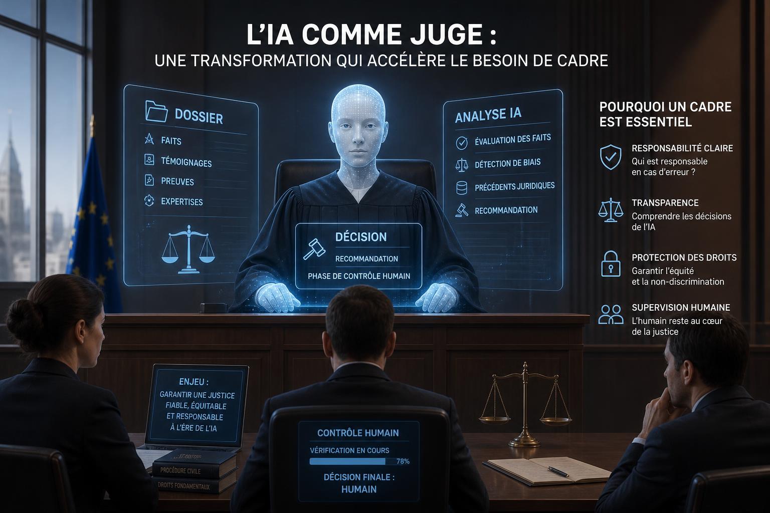 LIA comme juge : une transformation qui accélère le besoin de cadre